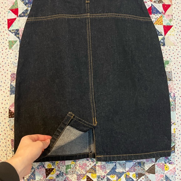 80s vintage DEB denim skirt - Picture 4 of 5